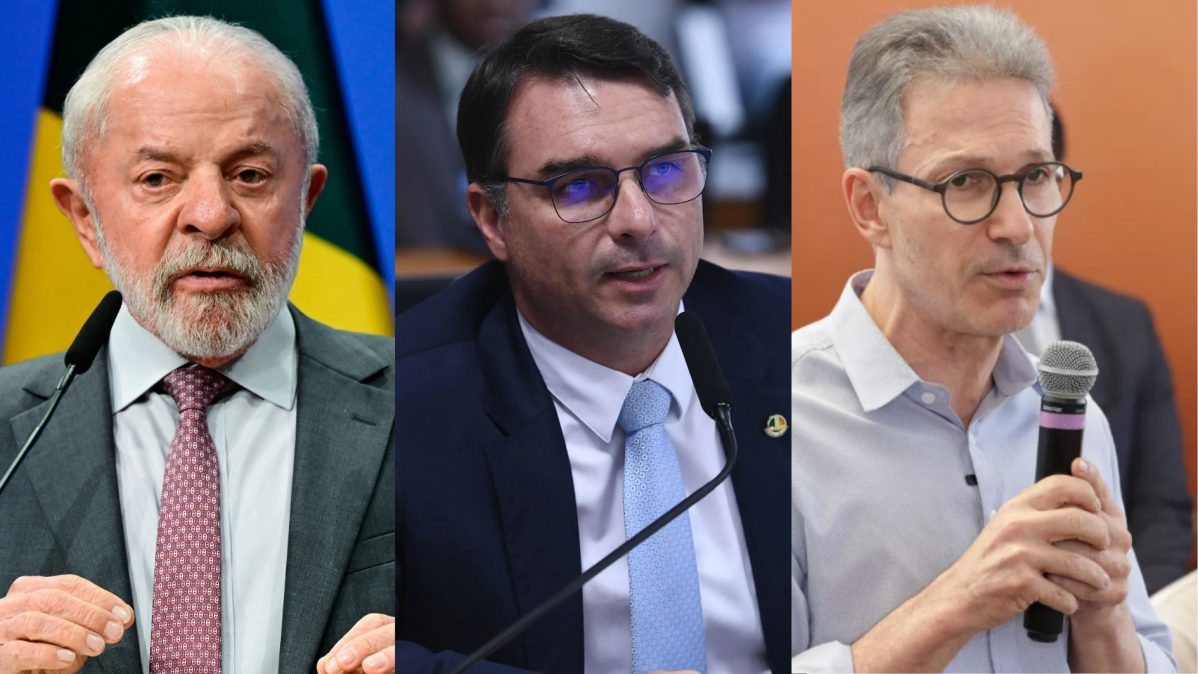 Quaest: no 2º turno em Minas Gerais, Lula empata com Flávio e Zema