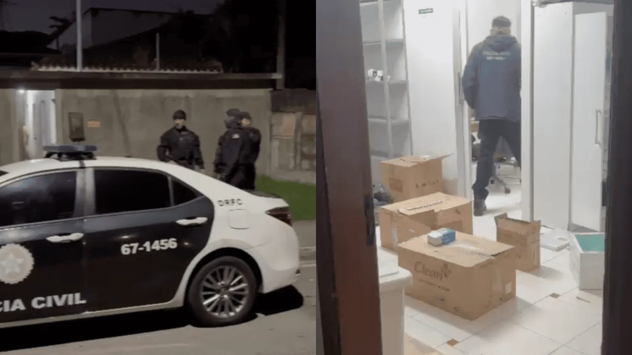 Polícia do RJ faz operação contra roubo de remédios de câncer