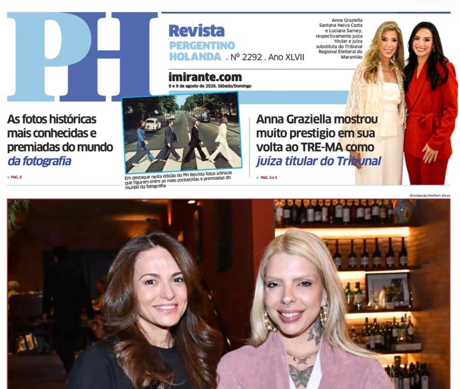 PH Revista: Larissa Frazão e Morgana Storm no Grand Cru