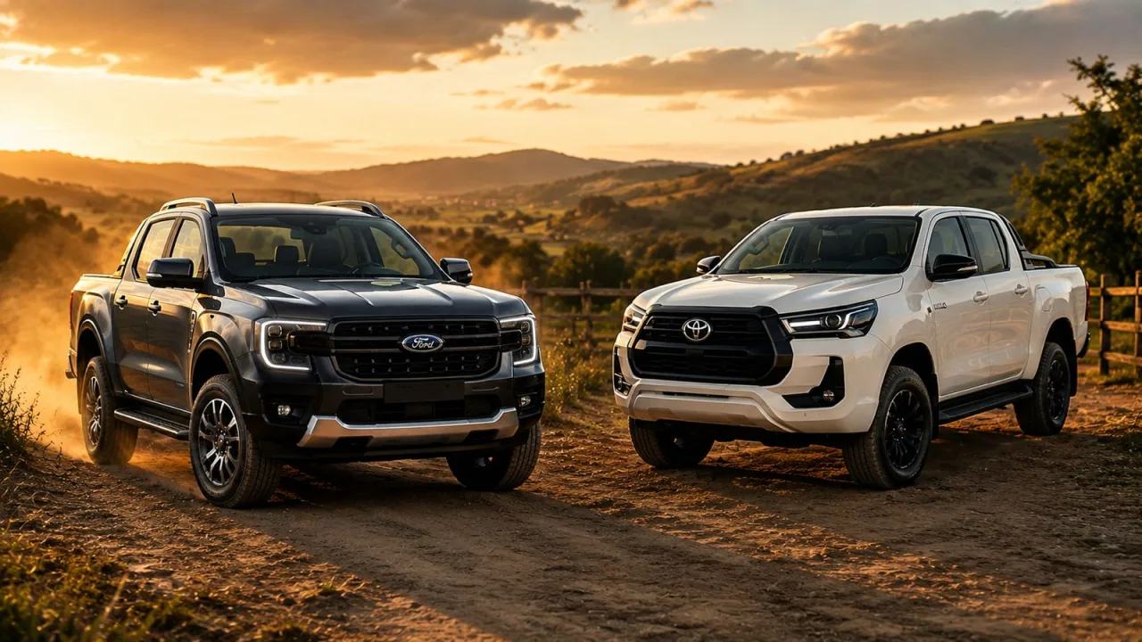 Ford Ranger desbanca Toyota Hilux após quase 5 anos e assume liderança entre as picapes médias