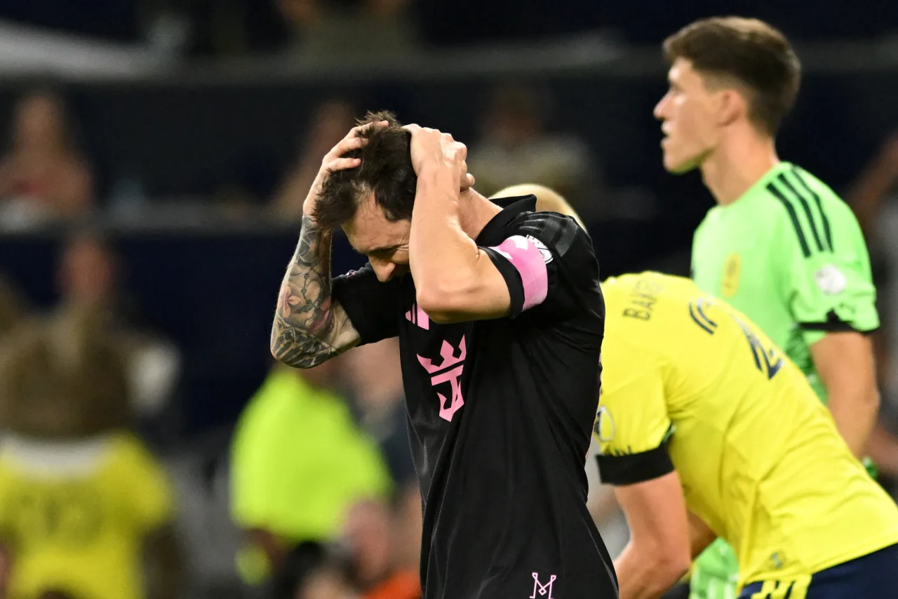 Messi perde pênalti e Inter Miami é goleado pelo Nashiville na MLS