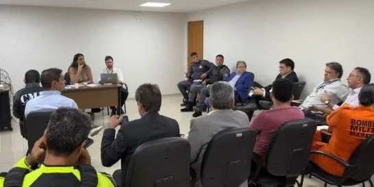 Ministério Público do Maranhão discute medidas para reforçar segurança em jogos de Moto e Sampaio
