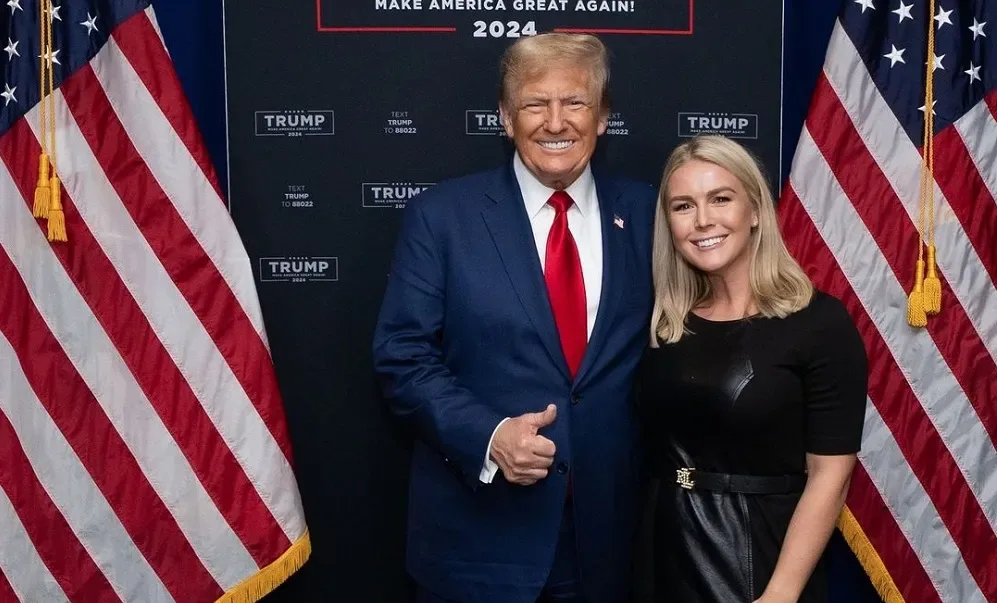 Trump anuncia saída da porta-voz Karoline Leavitt da Casa Branca
