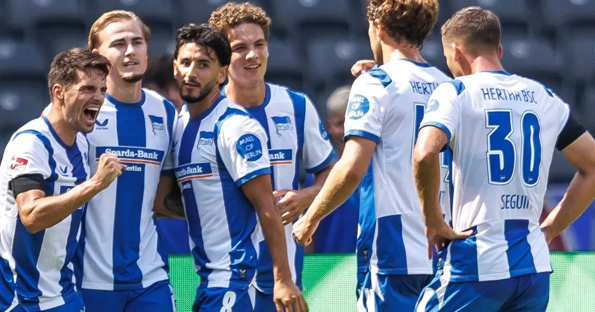 Hertha Berlin atropela o Heidenheim e segue em busca da liderança na Bundesliga 2