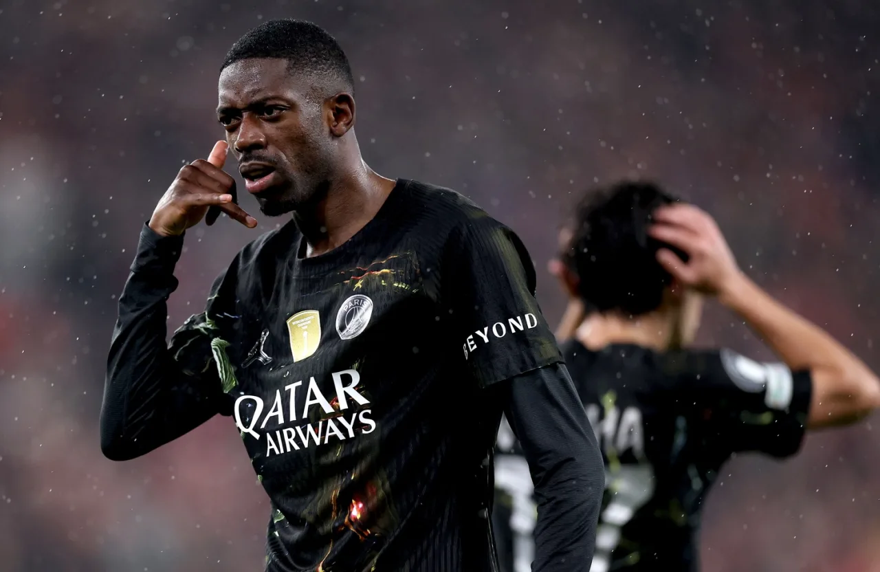 PSG encaminha renovação com Dembélé até 2030, diz jornal
