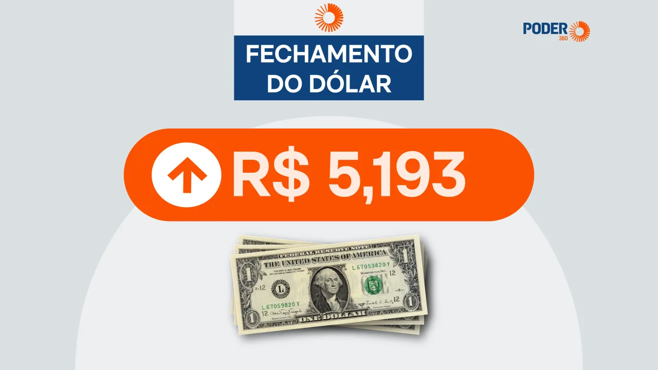 Dólar sobe 0,32% e fecha a R$ 5,193; Bolsa fica estável