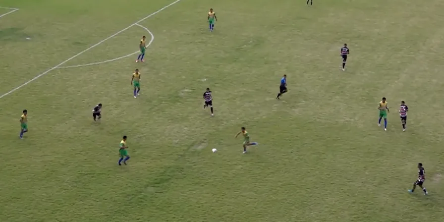 Liga de Miranda perde de virada para o Santa Cruz na Copa do Nordeste Sub-20