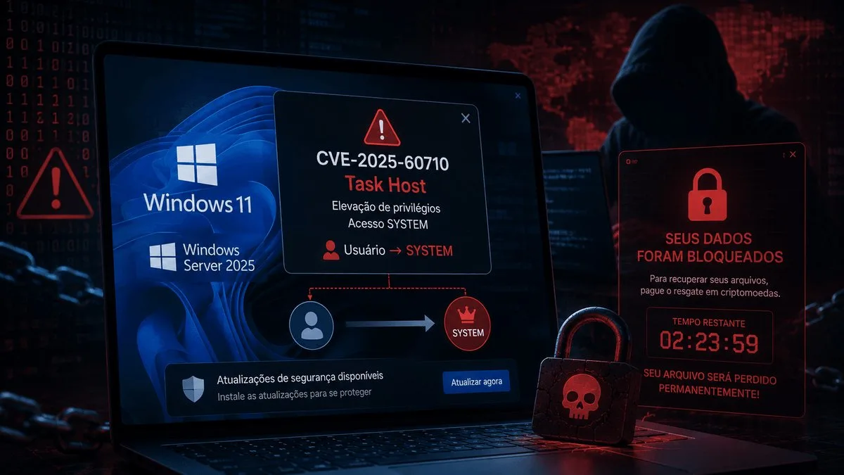 Criminosos usam falha no Windows para sequestrar dados, alerta agência dos EUA