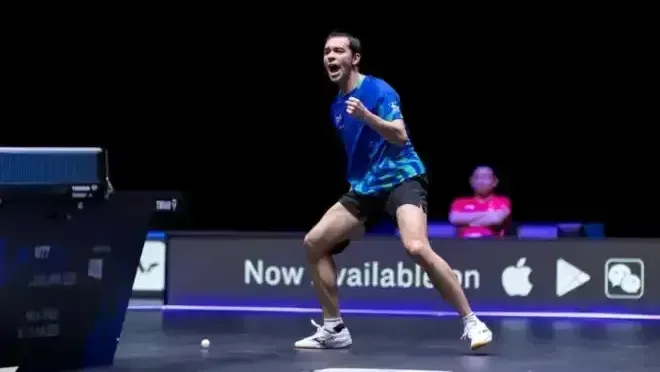 Hugo Calderano avança no Europe Smash após vencer japonês