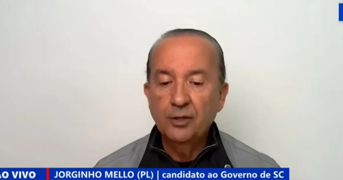 Jorginho Mello diz que não vai privatizar estatais em SC, caso reeleito: ‘Entregam o esperado’