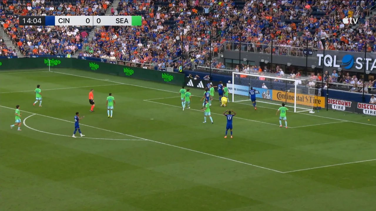 Melhores momentos: FC Cincinnati 1 x 1 Seattle Sounders FC pela MLS