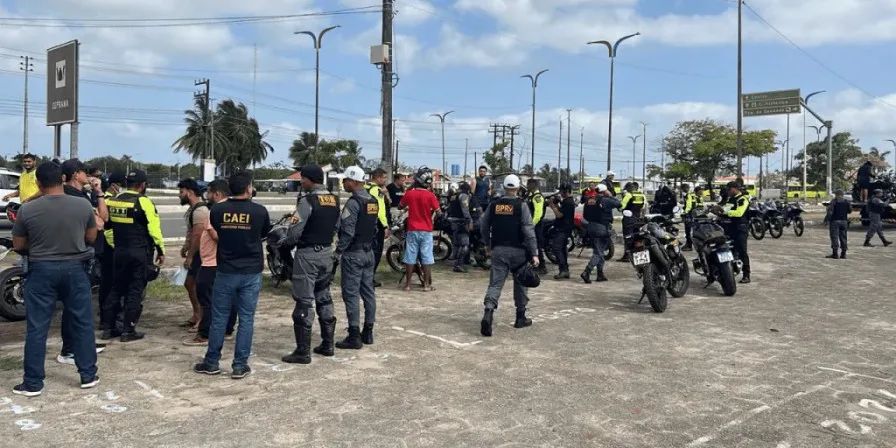 Operação Rolezinho apreende 53 veículos irregulares em pontos estratégicos de São Luís