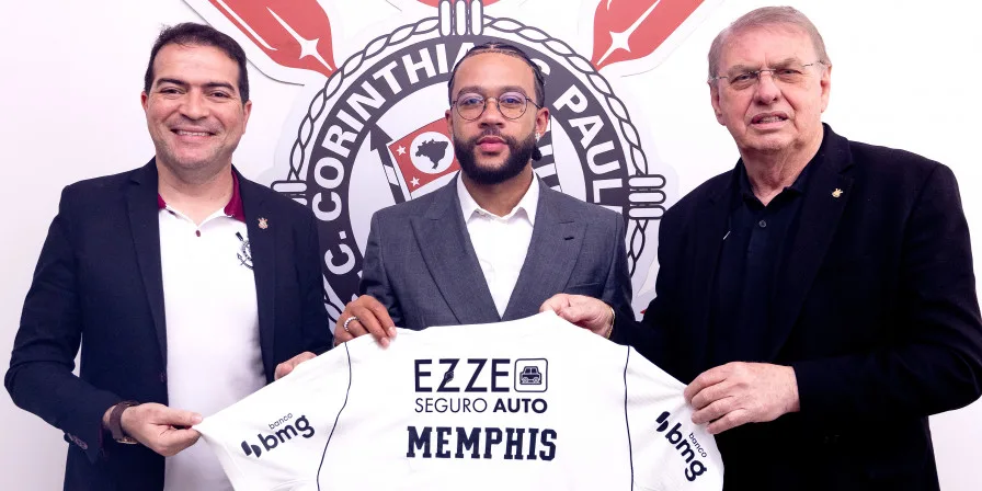 VÍDEO: Memphis Depay destaca apoio da torcida do Corinthians em renovação de contrato