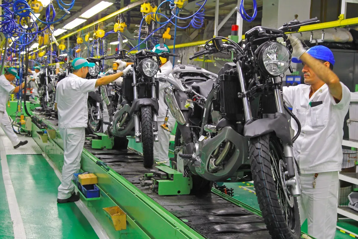 Indústria de motos tem melhor julho da história com 190,7 mil unidades