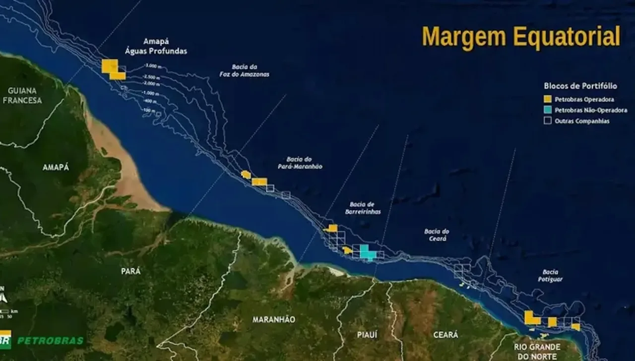 MPF cobra Ibama sobre mais 3 poços da Petrobras na Margem Equatorial