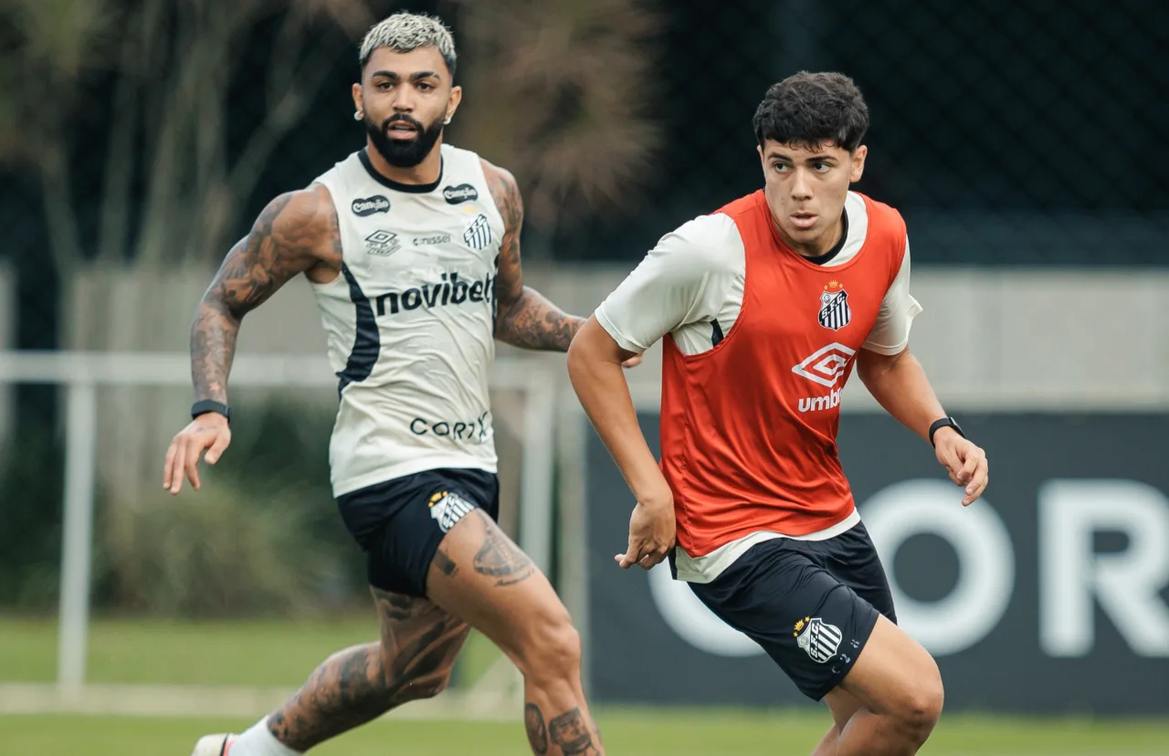 Lateral da base destaca evolução no Santos e mira “objetivo” no Paulista sub-17