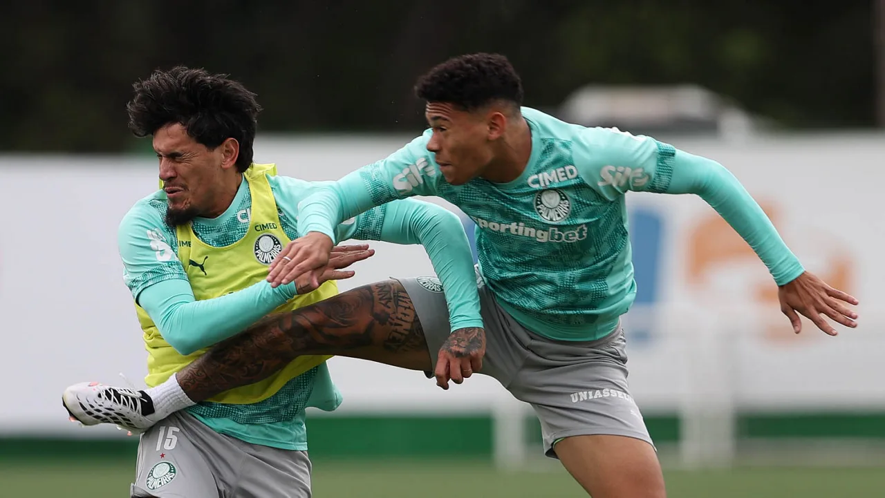 Gómez treina integralmente com o elenco e pode ser reforço no Palmeiras na Libertadores