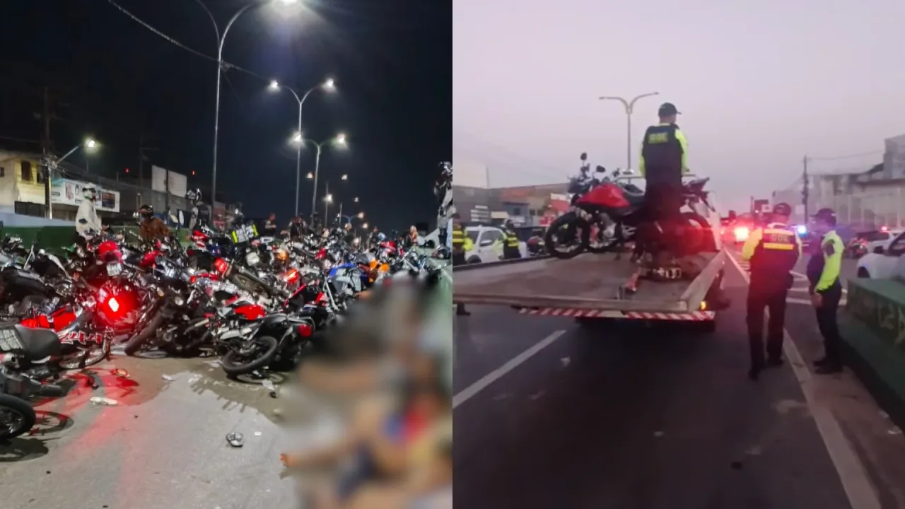 Mais de 100 motocicletas irregulares são apreendidas na Cohab pela Operação Rolezinho