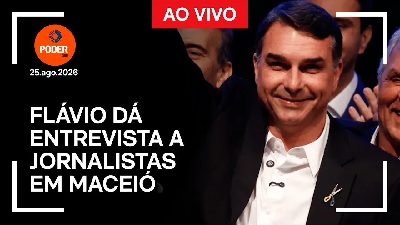 Ao vivo: Flávio dá entrevista a jornalistas em Maceió