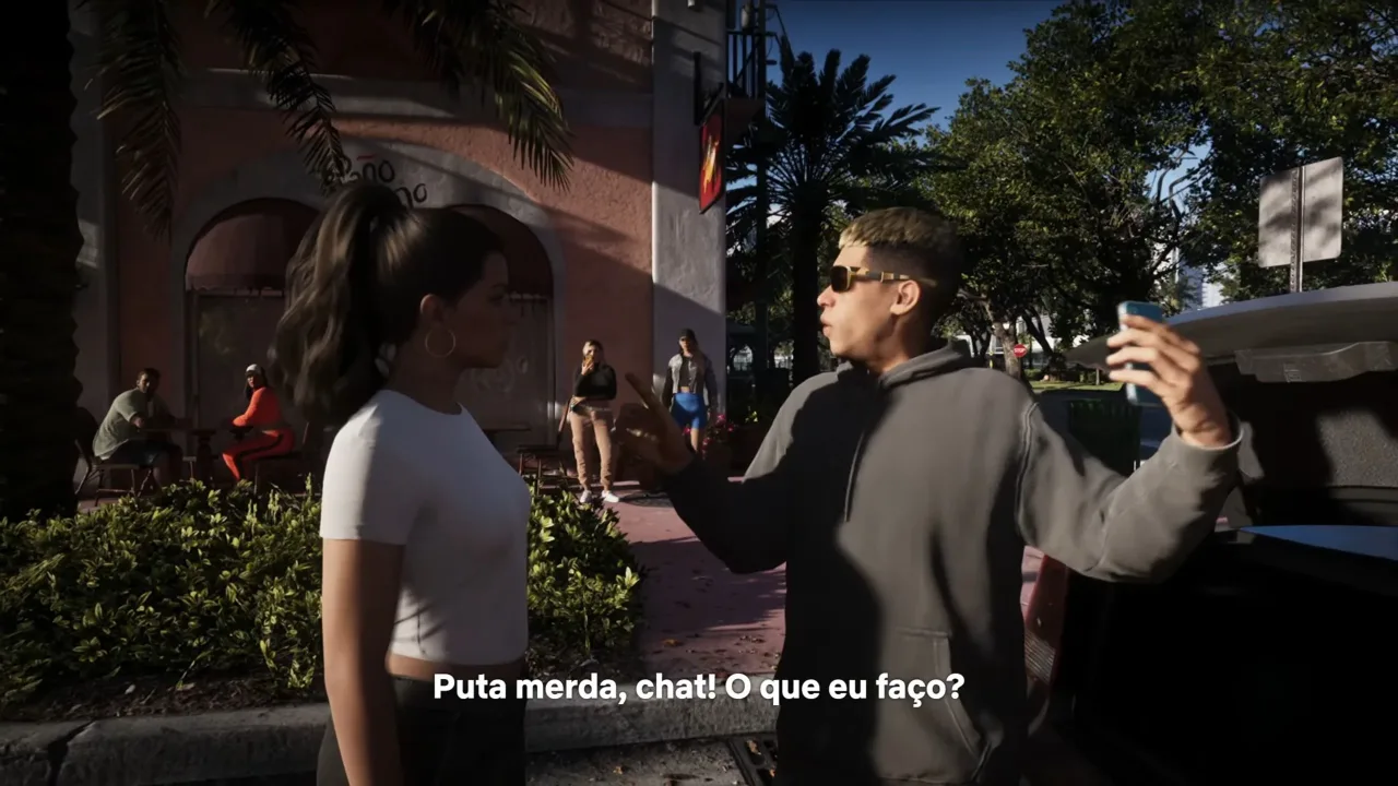GTA 6 tira sarro de youtubers, streamers e "desafios" de redes sociais em primeiro gameplay
