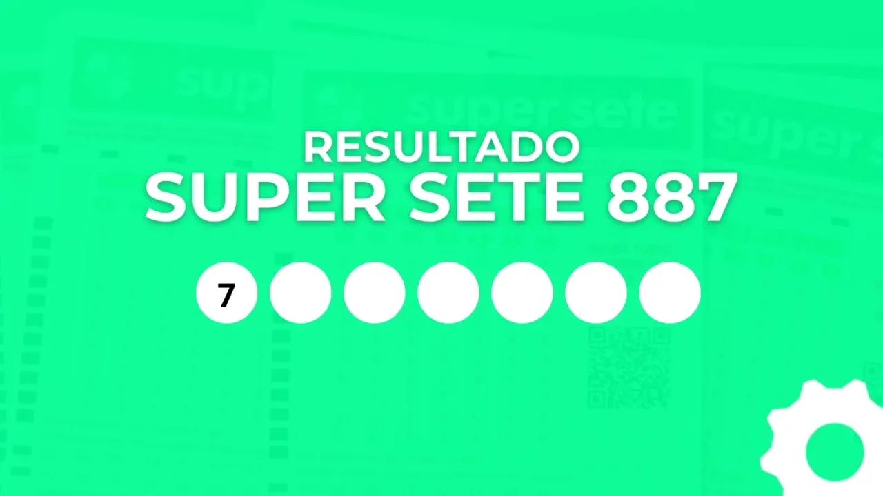 Resultado do Super Sete 887 de R$ 5,6 MILHÕES: confira os números