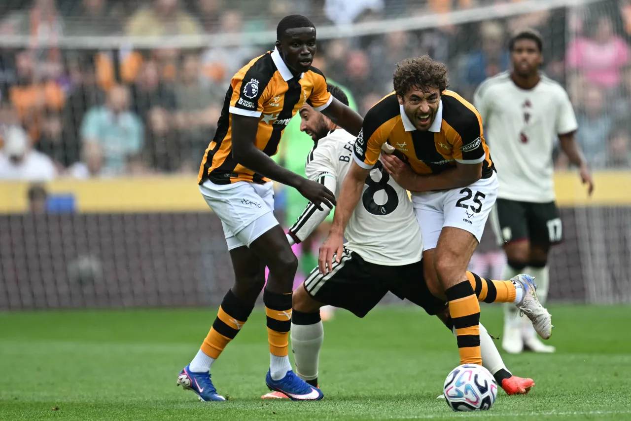 Veja fotos da partida entre Hull City e Manchester United pelo Campeonato Inglês
