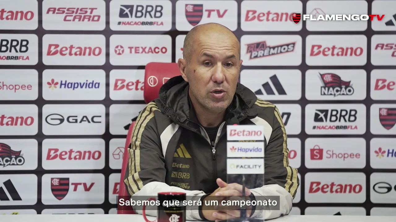 Jardim vê crescimento do Fla e pede sobriedade: “Temos que gerir os momentos”