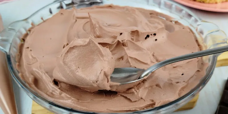 Creme de chocolate simples