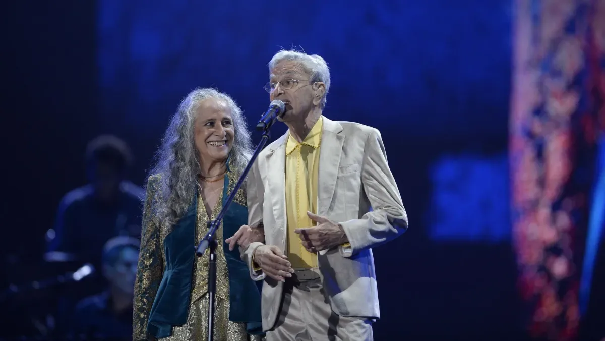 Paula Lavigne comemora 84 anos de Caetano Veloso