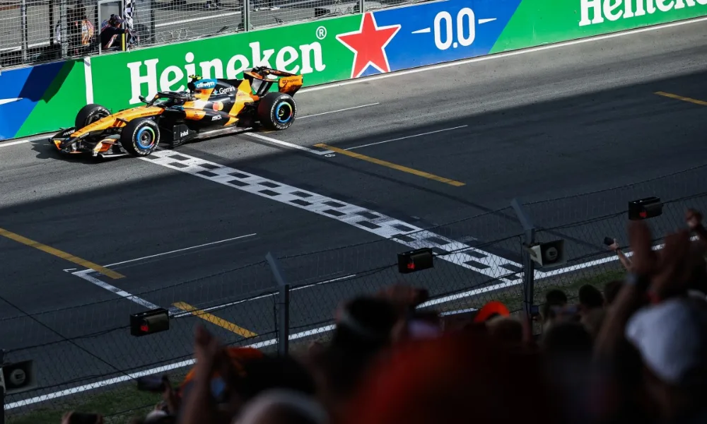 F1: Norris vence GP da Holanda e conquista segunda vitória consecutiva