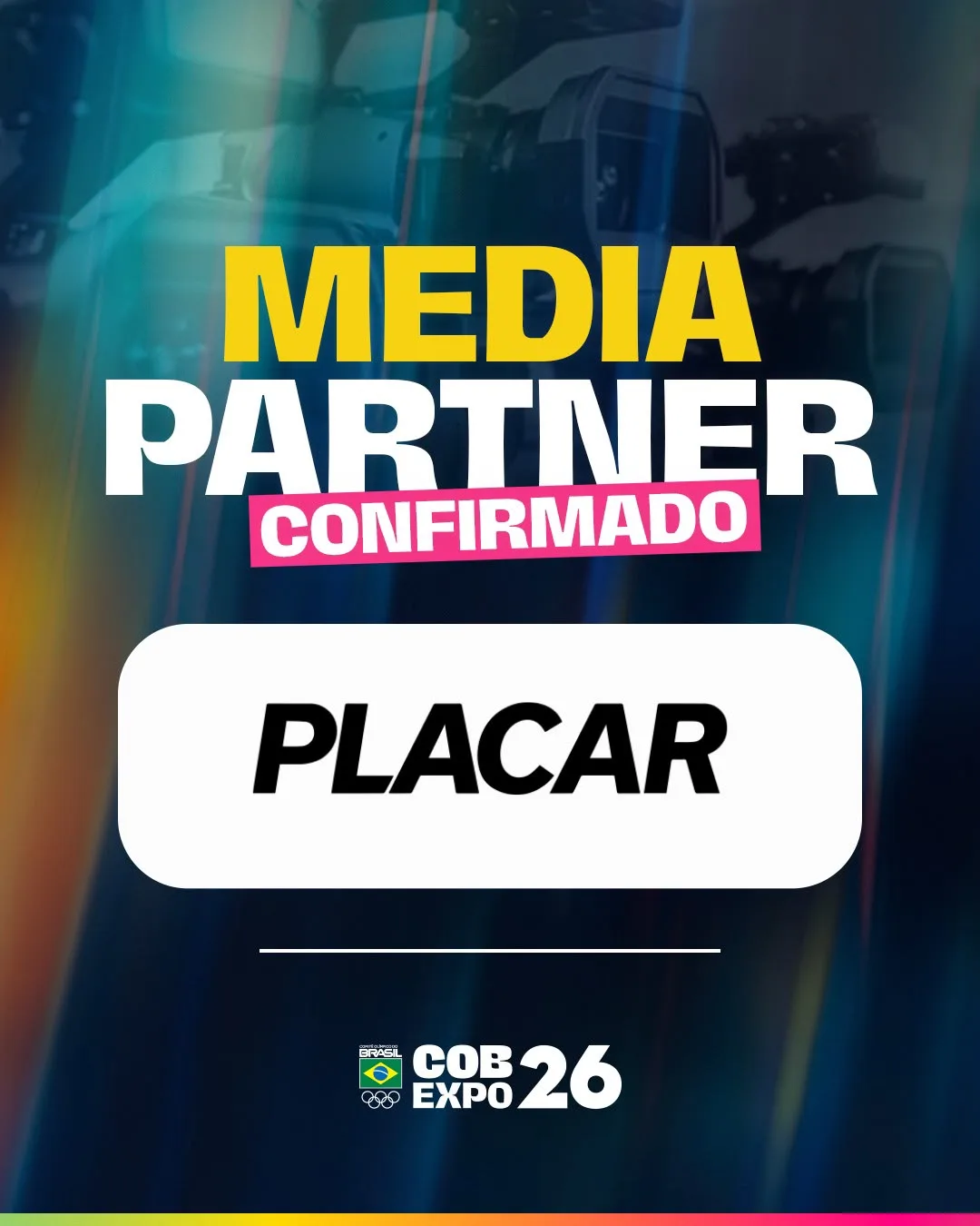 PLACAR vira parceiro de mídia da COB Expo 2026