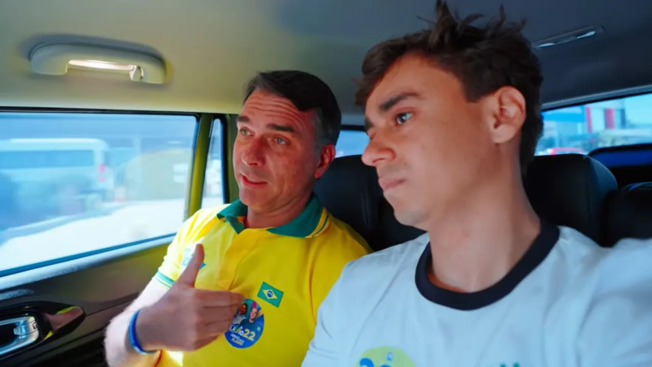 “Você tem potencial de algum dia ser presidente”, diz Flávio a Nikolas