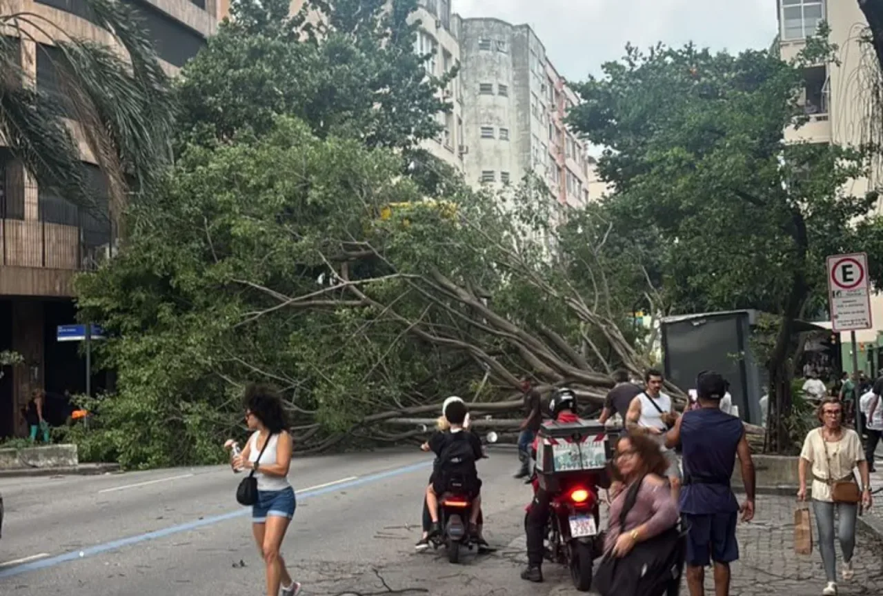 Inmet eleva alerta de vendaval para litoral de SP e RJ