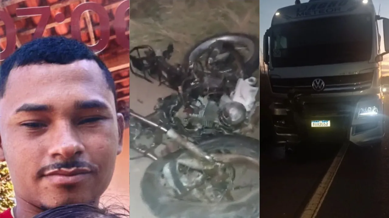 Motociclista morre após bater de frente com carreta na BR-222, em Buriticupu