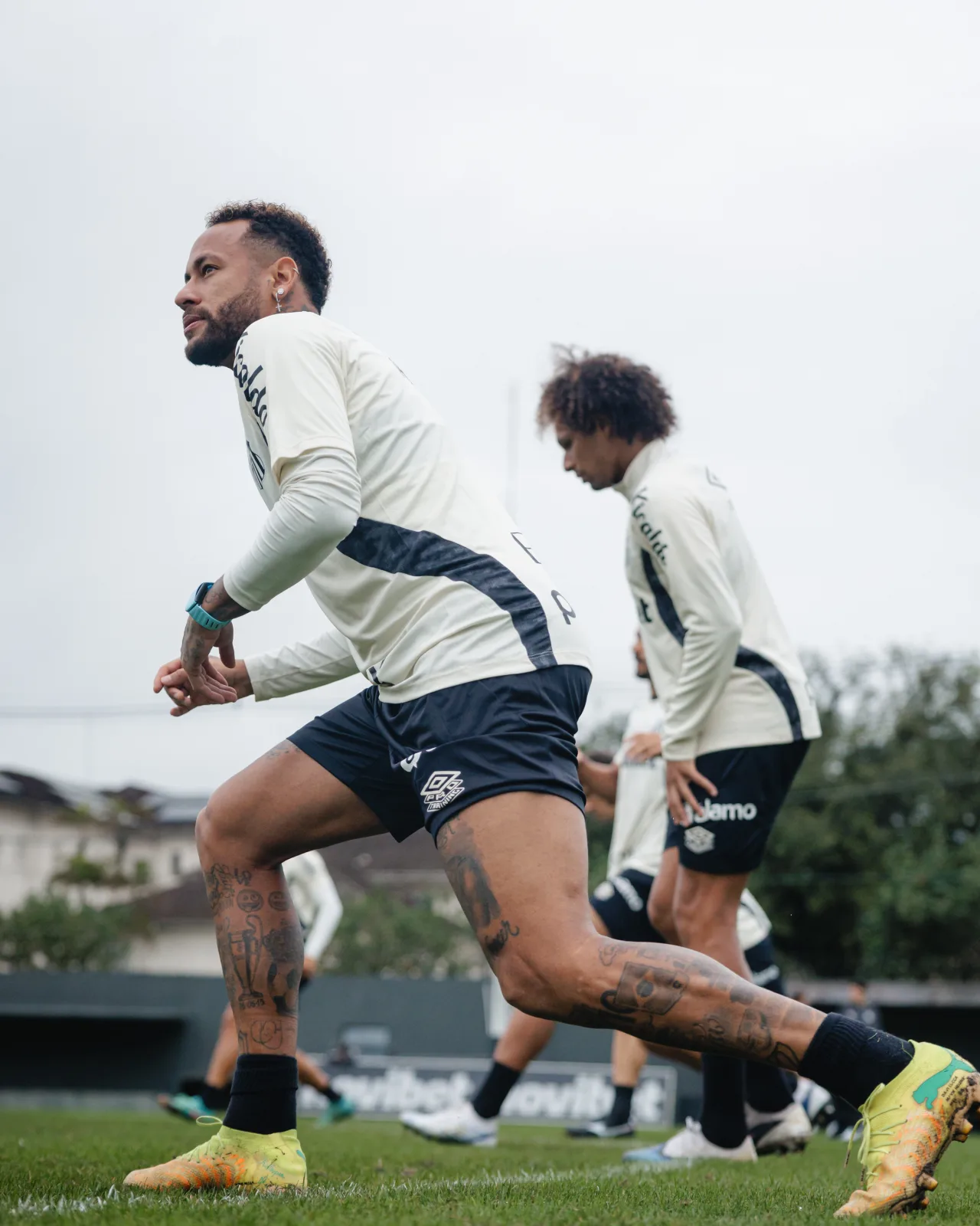 Treino do Santos: veja fotos da última atividade antes de enfrentar o Palmeiras