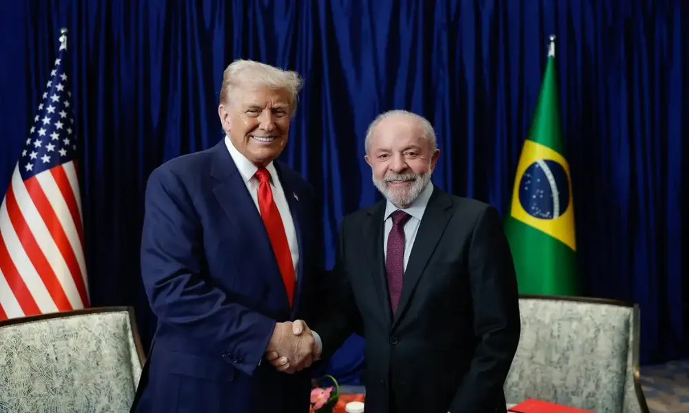 Lula liga para Trump em meio à tensão com os EUA: ‘Amistoso e cordial’
