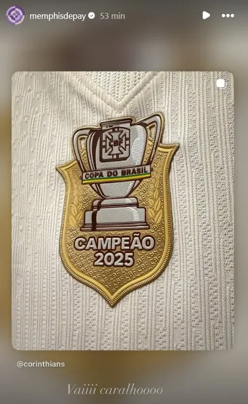Negociando renovação, Memphis faz publicação sobre o Corinthians antes de jogo com Inter