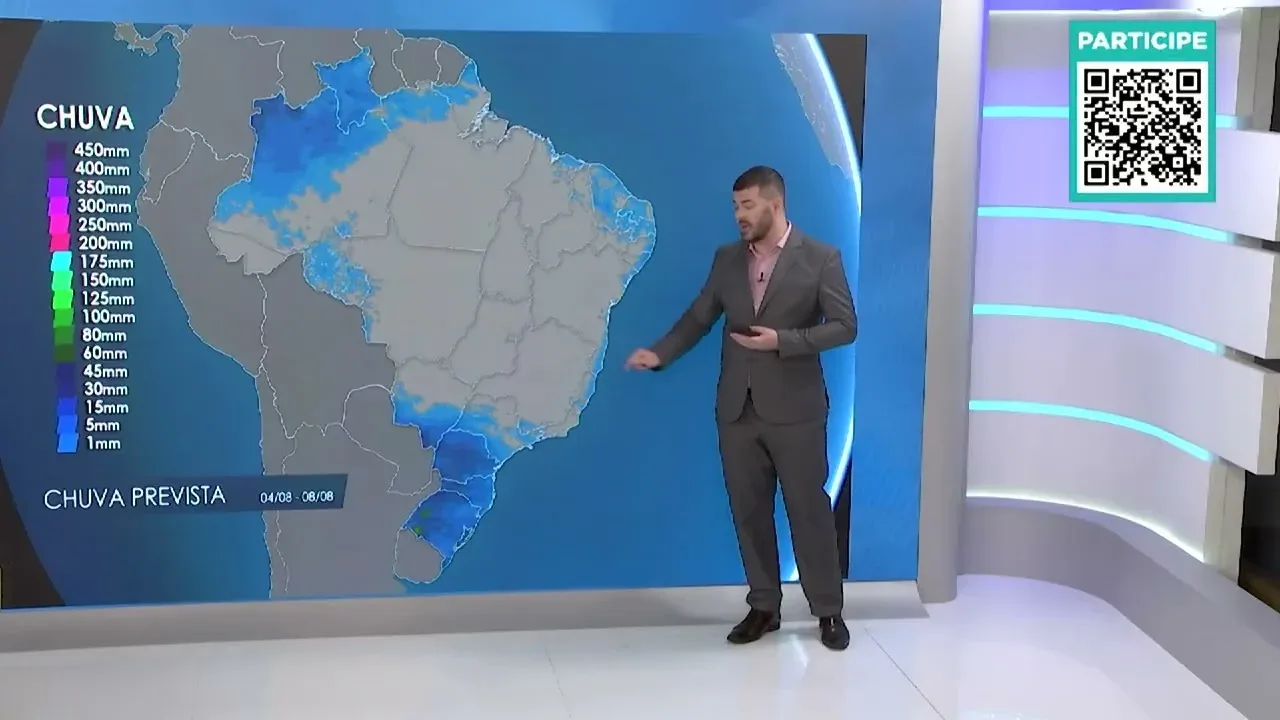 Ciclone extratropical traz temporais e frio intenso ao Sul do Brasil