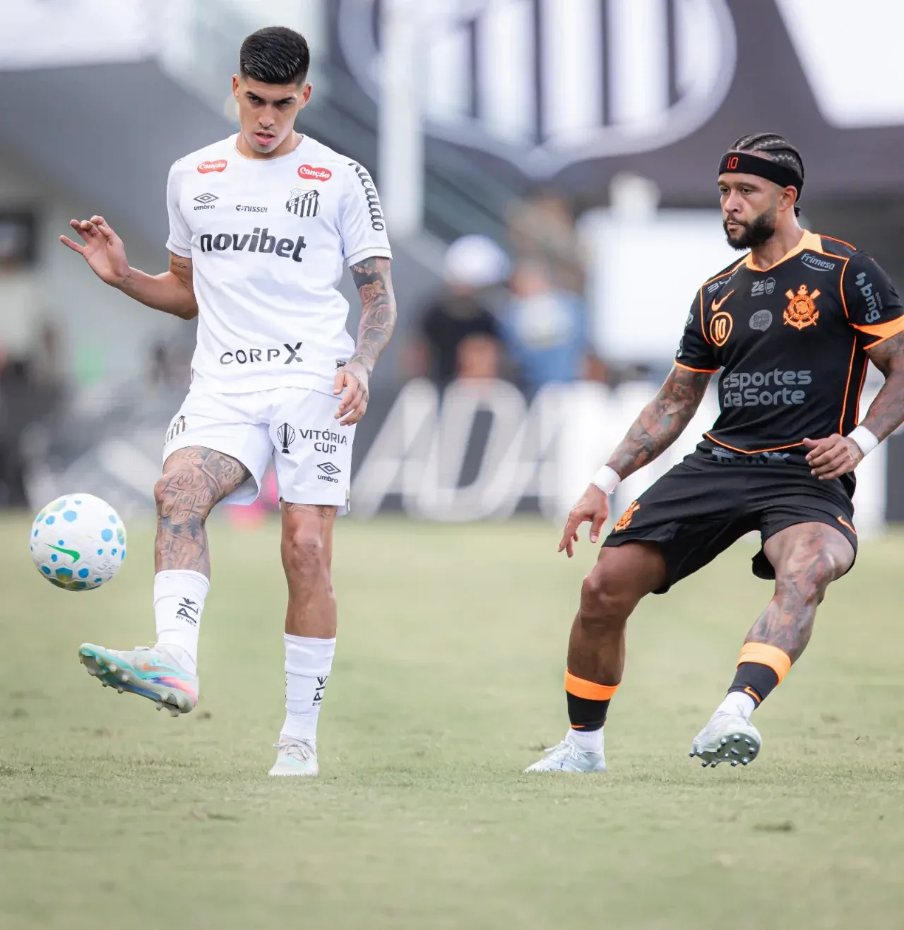 Corinthians x Santos: siga o tempo real do clássico pelo Brasileiro