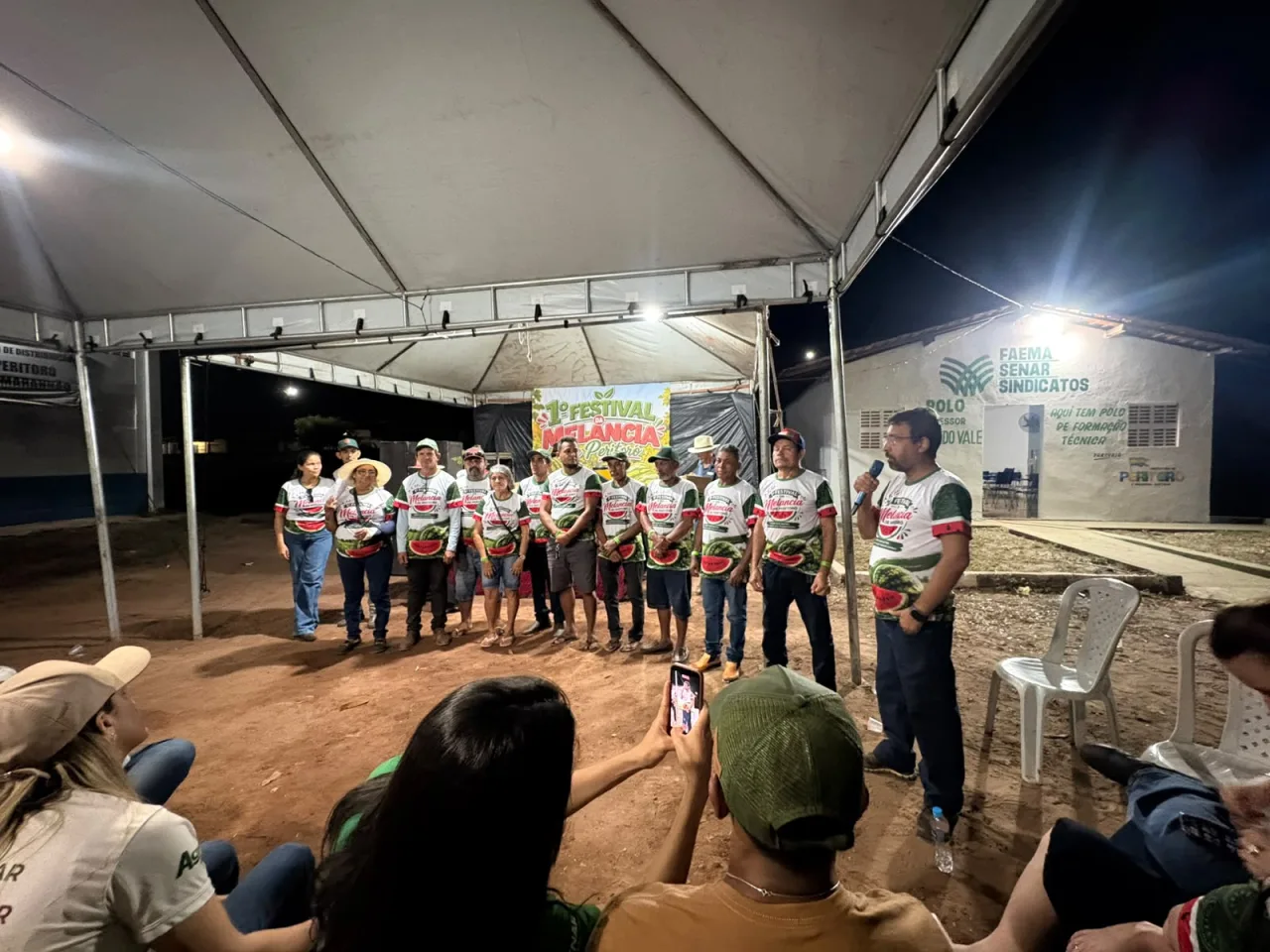 Concurso da melhor melancia destaca qualidade da produção rural no 1º Festival da Melancia de Peritoró