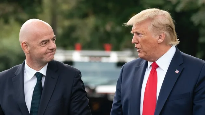 Fifa nega que Infantino tenha buscado apoio de Trump após pressão no cargo