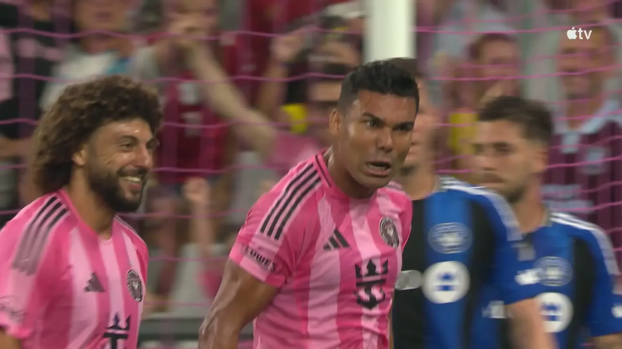 Casemiro marca seu primeiro gol na MLS pelo Inter Miami; confira o lance