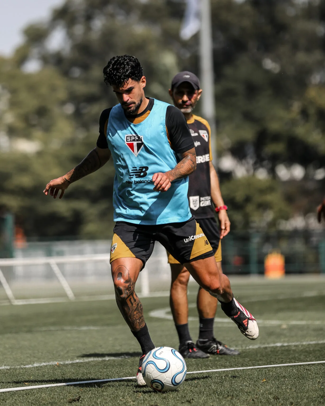 Veja fotos do treino do São Paulo deste domingo