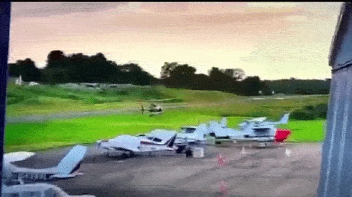 Piloto morre após avião de pequeno porte bater em helicóptero da polícia nos EUA