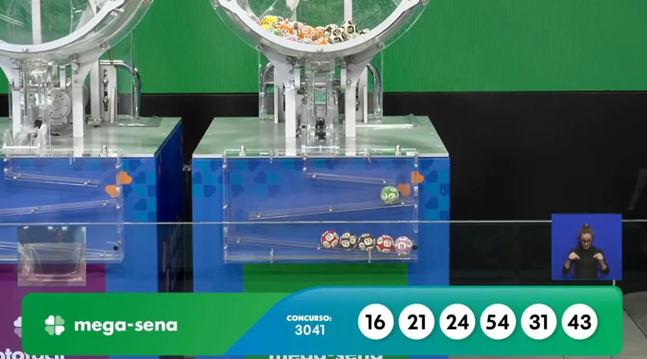Mega-Sena, concurso 3041: confira os números sorteados