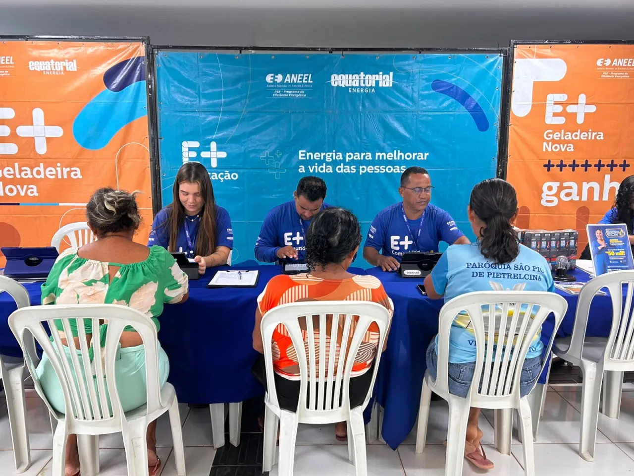 Equatorial Maranhão leva Projeto E+ Geladeira Nova a Caxias, São Raimundo das Mangabeiras e Bela Vista do Maranhão