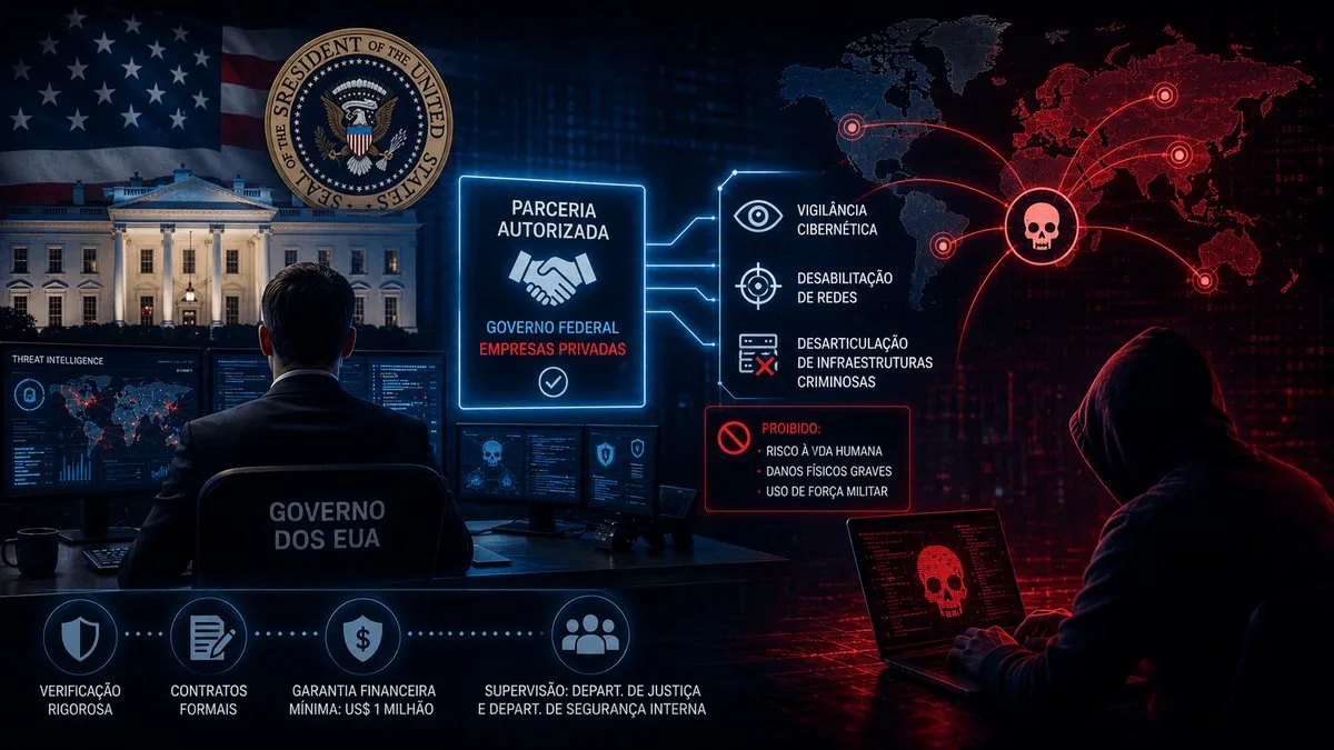 Trump autoriza empresas privadas a atuar em operações ofensivas contra cibercriminosos