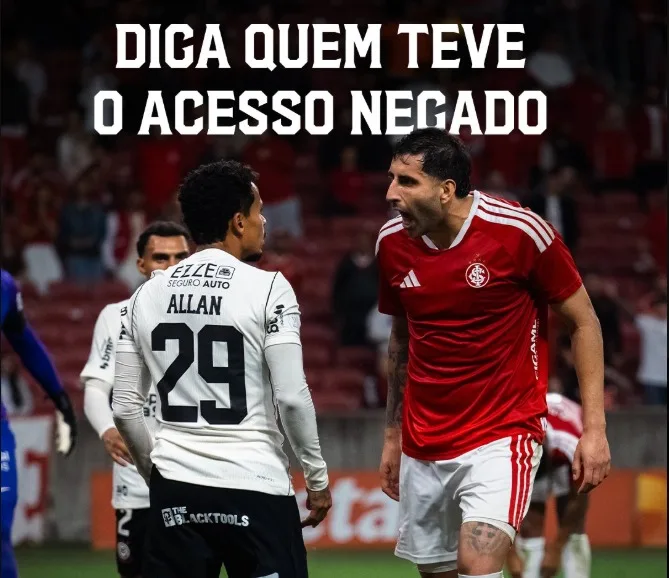 Veja galeria de memes da eliminação do Corinthians para o Internacional na Copa do Brasil
