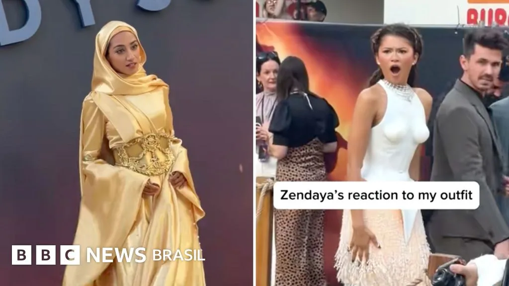 'Zendaya me viu no tapete vermelho e ficou boquiaberta, ainda estou em choque'