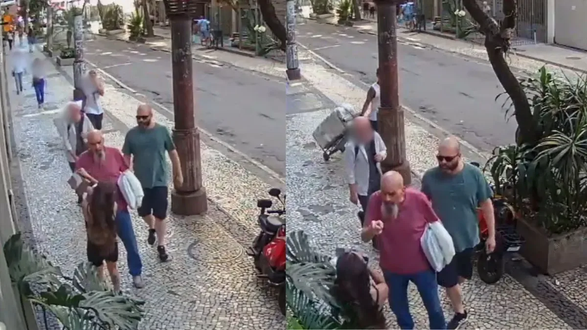 Vídeo: entregadora de aplicativo é perseguida e agredida por homem no Rio